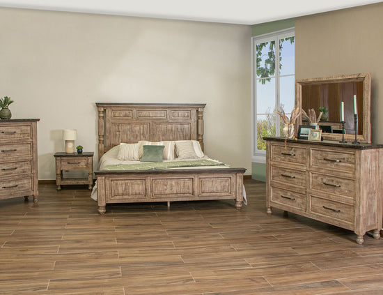 Natural Stone 6 Drawers, Dresser - Valley Furniture Store