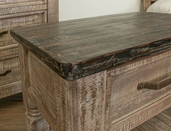 Natural Stone 1 Drawer, Nightstand - Valley Furniture Store