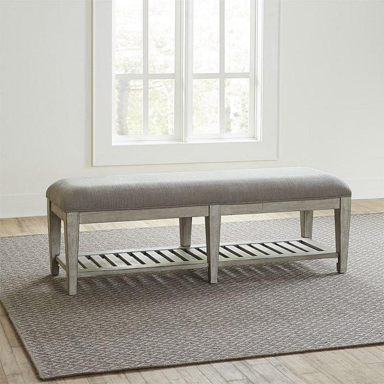 Liberty Furniture Heartland Bed Bench in Antique White image