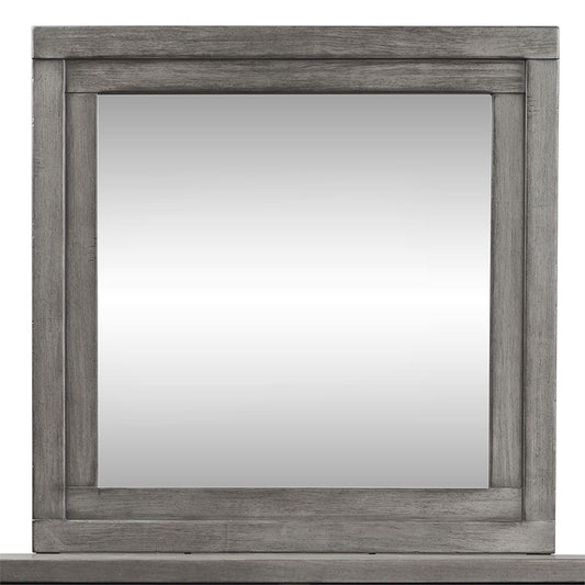 Liberty Furniture Modern Farmhouse Mirror in Dusty Charcoal image