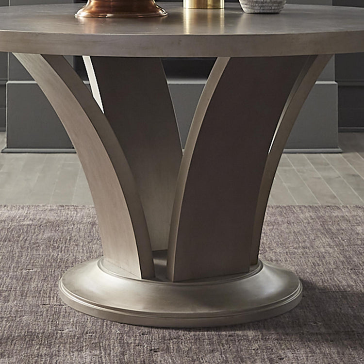 Montage Round Pedestal Table Base image