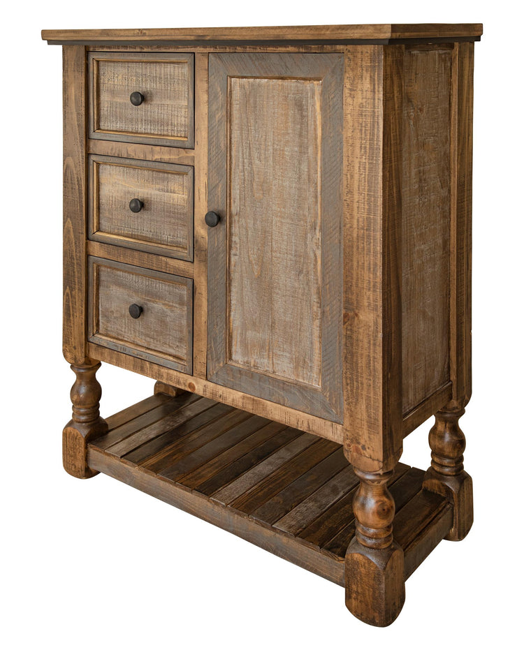 Stone 3 Drawers , 1 Door Chest - Valley Furniture Store