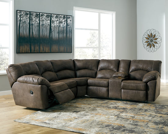 Tambo 2-Piece Reclining Sectional - Valley Furniture Store