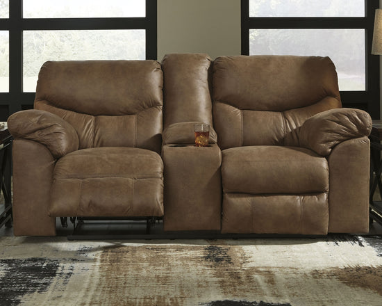 Boxberg Power Reclining Loveseat with Console - Valley Furniture Store