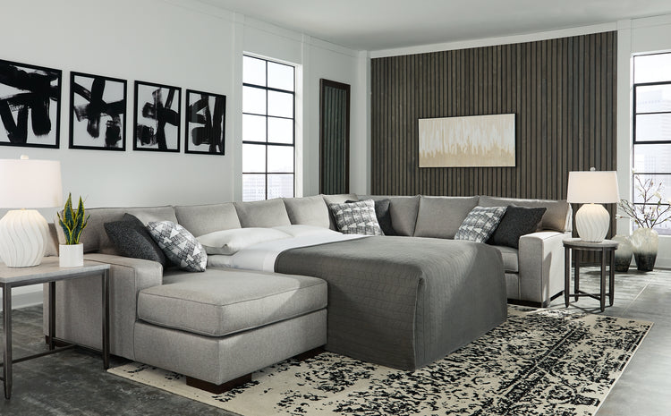 Marsing Nuvella 5-Piece Sleeper Sectional with Chaise
