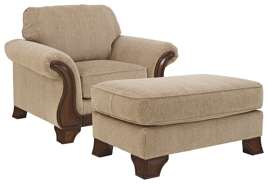 Lanett Chair & Ottoman Set