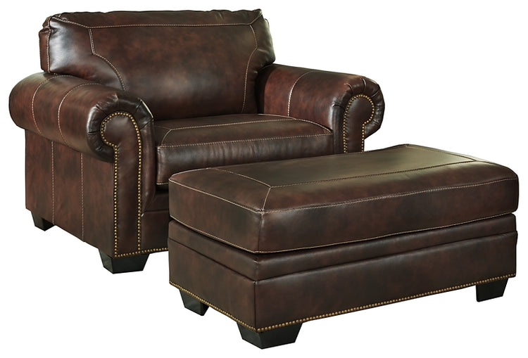Roleson Chair & Ottoman Set
