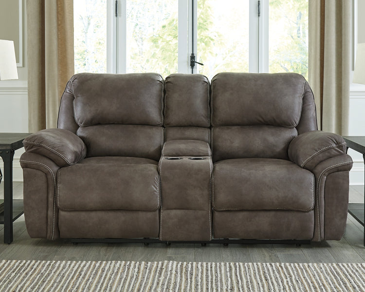Trementon Power Reclining Loveseat with Console
