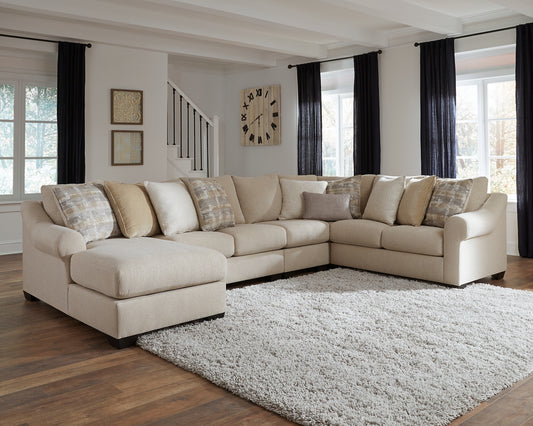 Ingleside 5-Piece Sectional with Chaise