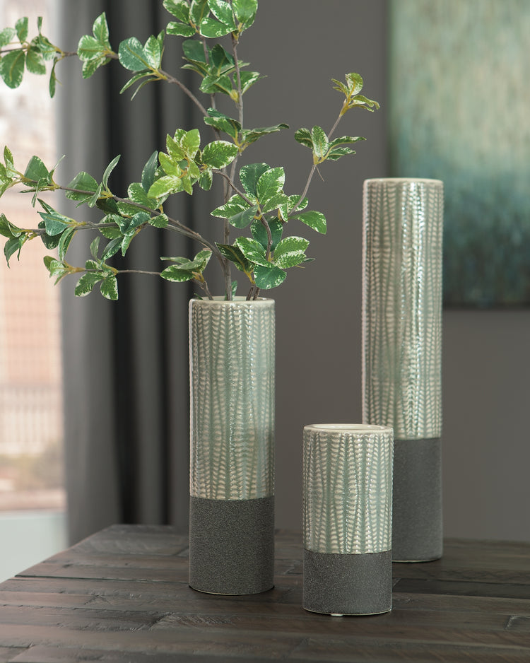 Elwood Vase (Set of 3) - Valley Furniture Store