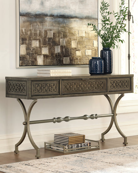 Quinnland Sofa/Console Table - Valley Furniture Store