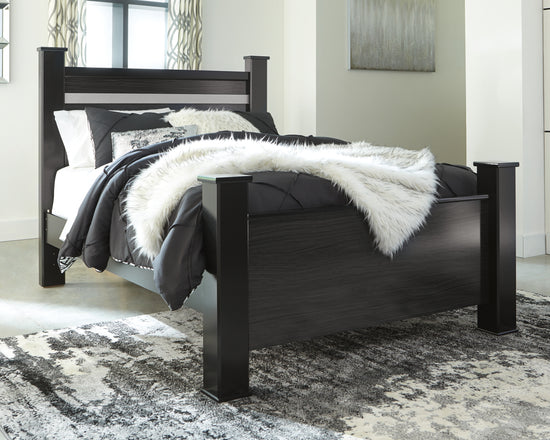 Starberry Queen Poster Bed - Valley Furniture Store