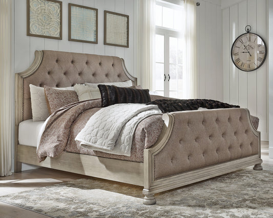 Falkhurst Queen Upholstered Panel Bed