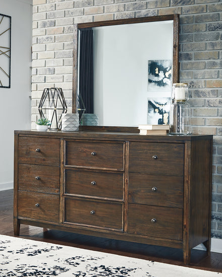 Kisper Dresser and Mirror - Valley Furniture Store