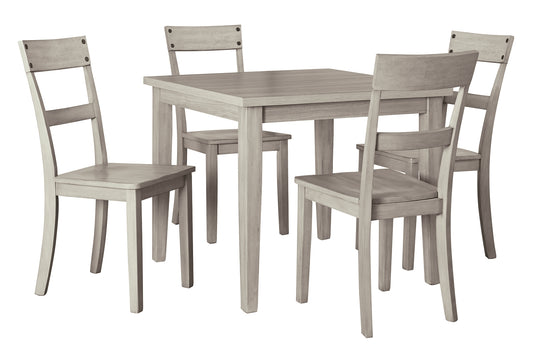 Loratti 5-Piece Dining Table and Chairs