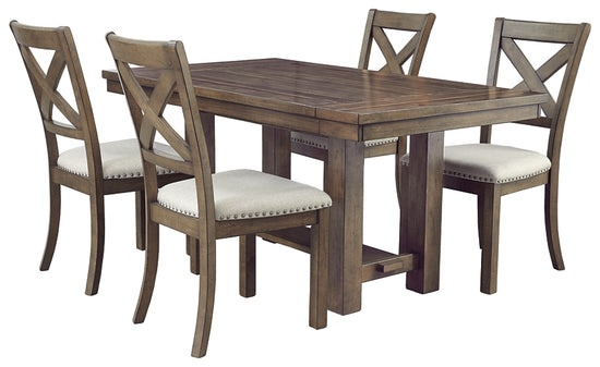 Moriville 5-Piece Dining Room Set - Valley Furniture Store