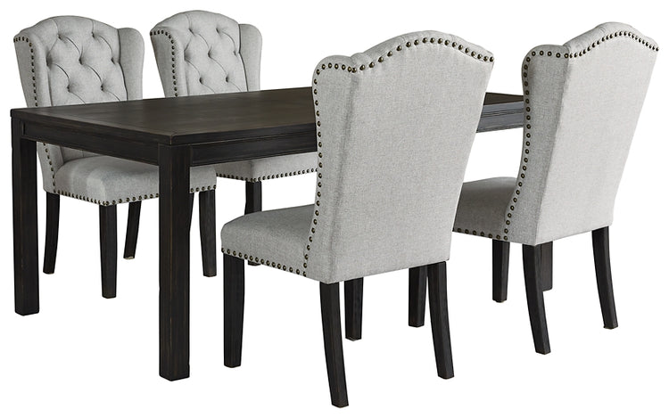 Jeanette 5-Piece Dining Room Set