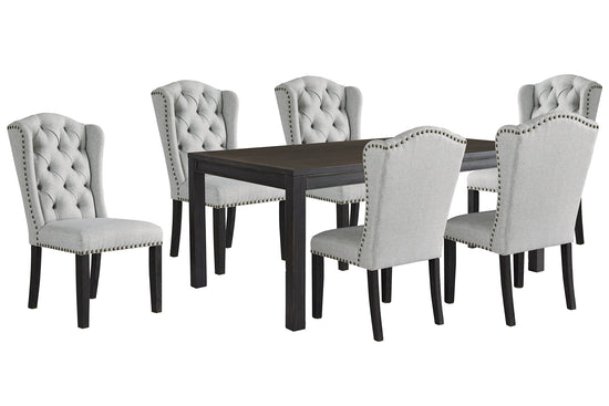 Jeanette 7-Piece Dining Room Set - Valley Furniture Store