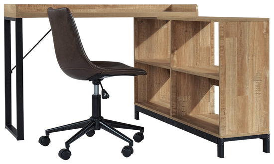Gerdanet Home Office Desk with Chair - Valley Furniture Store