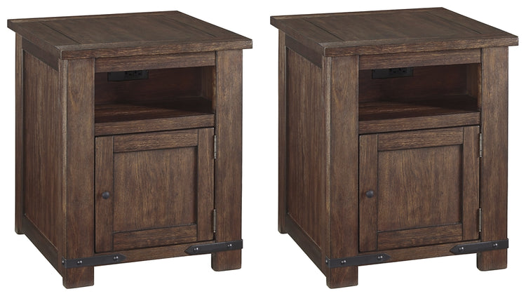 Budmore 2-Piece End Table Set