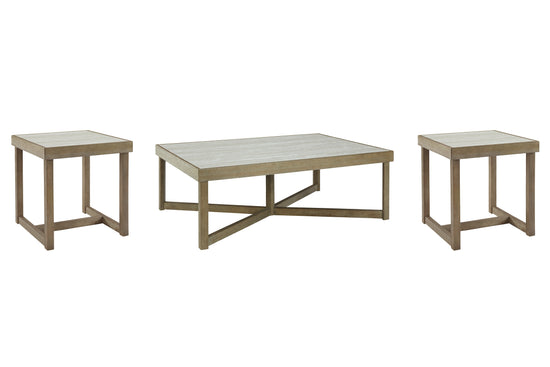 Challene 3-Piece Occasional Table Set - Valley Furniture Store
