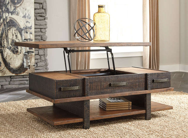 Stanah Coffee Table with Lift Top - Valley Furniture Store