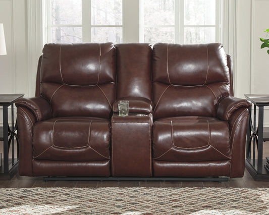 Dellington Power Reclining Loveseat with Console