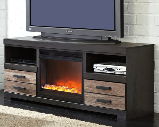 Harlinton 63" TV Stand with Electric Fireplace