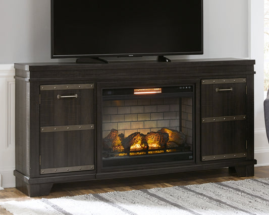 Noorbrook 72" TV Stand with Electric Fireplace