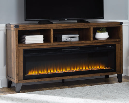 Royard 65" TV Stand with Electric Fireplace