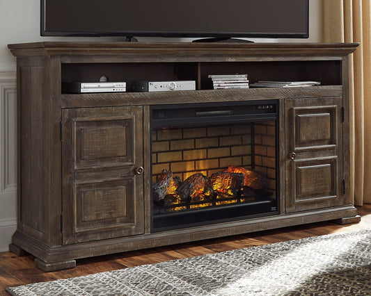 Wyndahl 72" TV Stand with Electric Fireplace